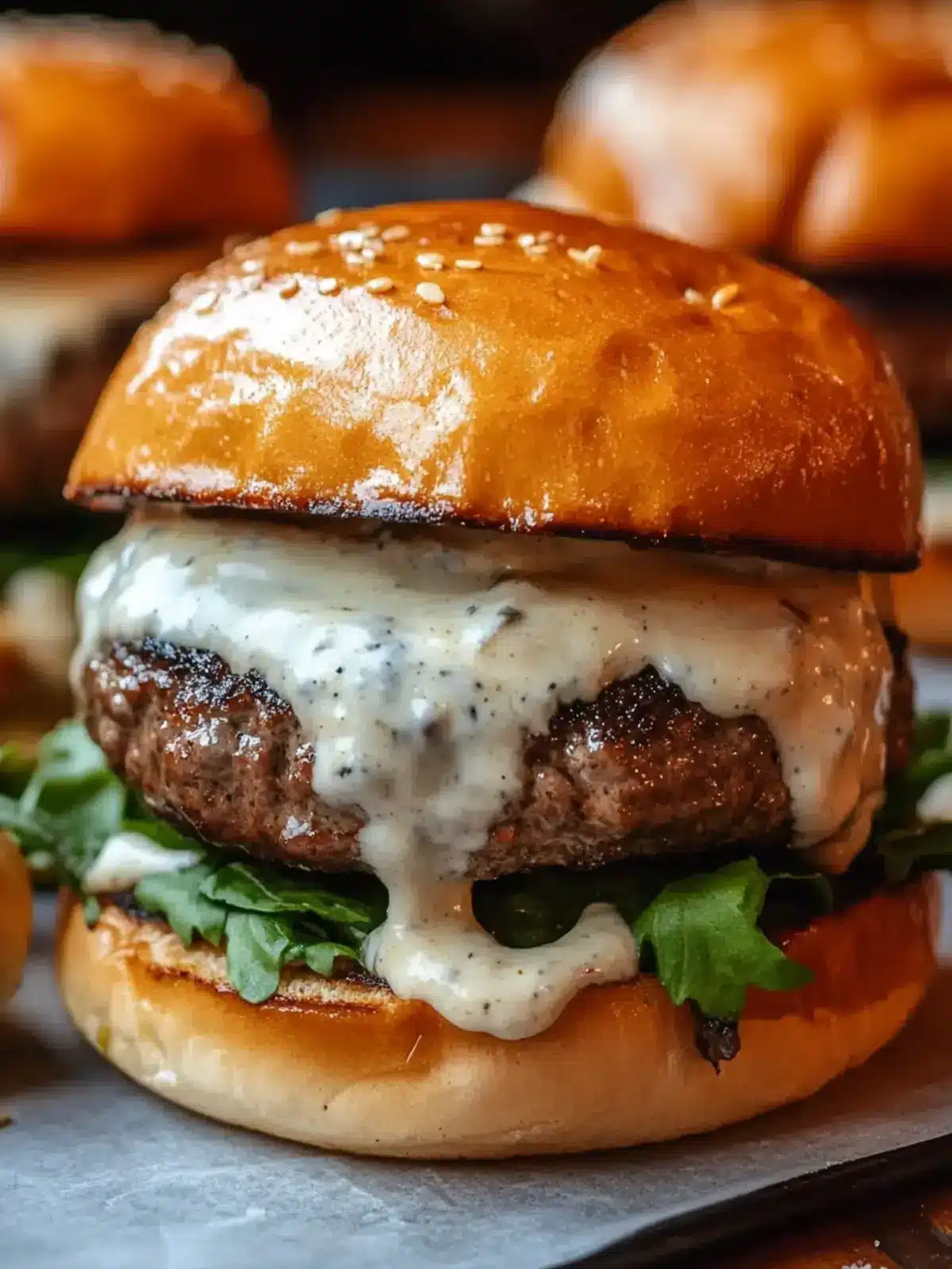Garlic Overboard Burgers with Creamy Sauce for Epic Flavor 3 Garlic Overboard Burgers with Creamy Sauce