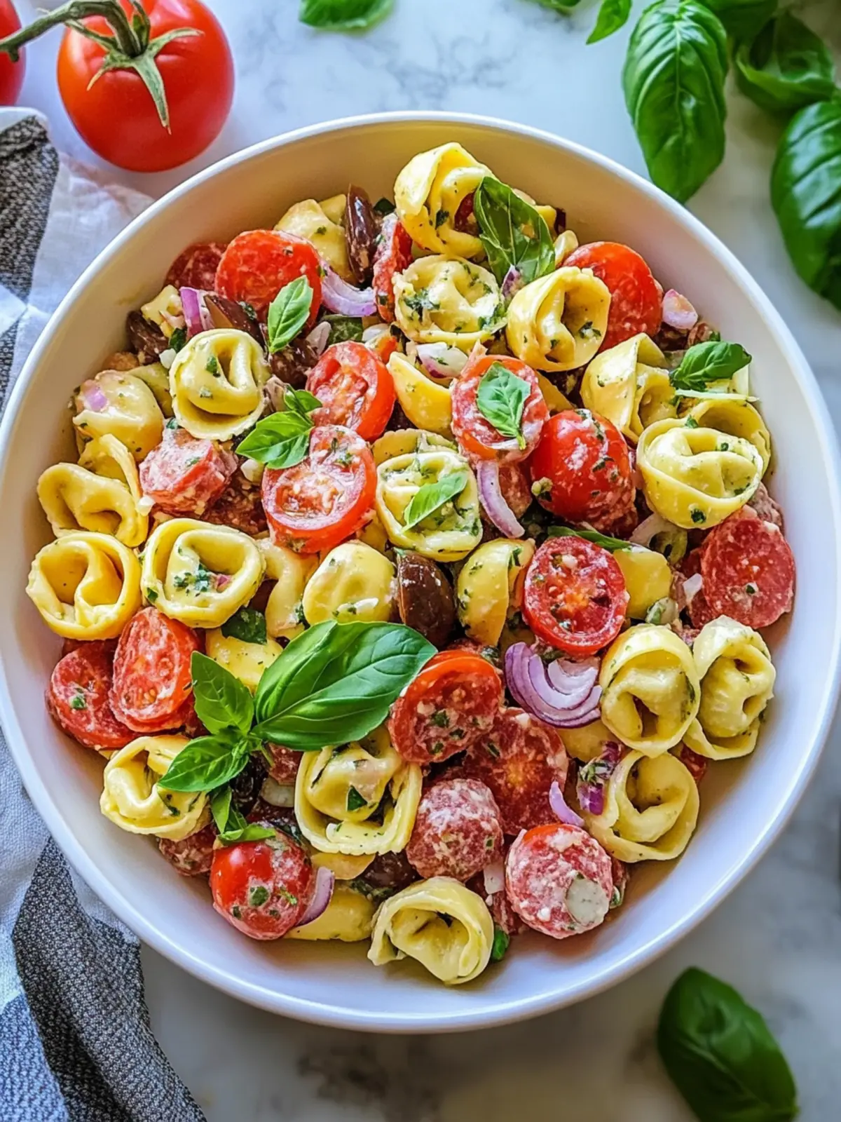 Refresh Your Summer with Irresistible Antipasto Tortellini Pasta Salad 2 Refresh Your Summer with Antipasto Tortellini Pasta Salad