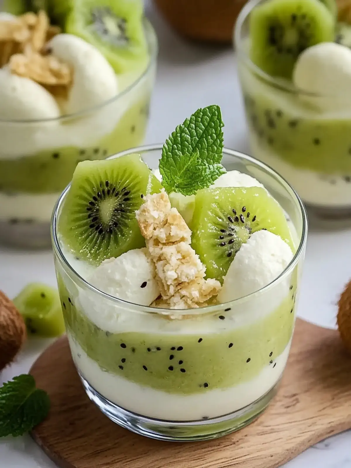 Whip Up an Easy 3-Ingredient Kiwi Fool: No-Bake Bliss! 3 Easy 3-ingredient Kiwi Fool
