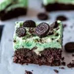 Decadent Triple Layer Fudgy Mint Oreo Brownies to Savor 81 Triple Layer Fudgy Mint Oreo Brownies