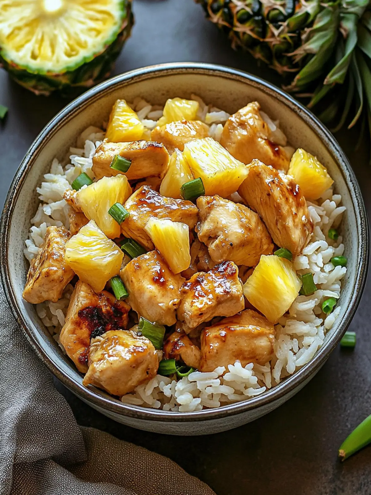 Pineapple Chicken and Rice: A Fun Tropical Family Feast 4 Pineapple Chicken and Rice