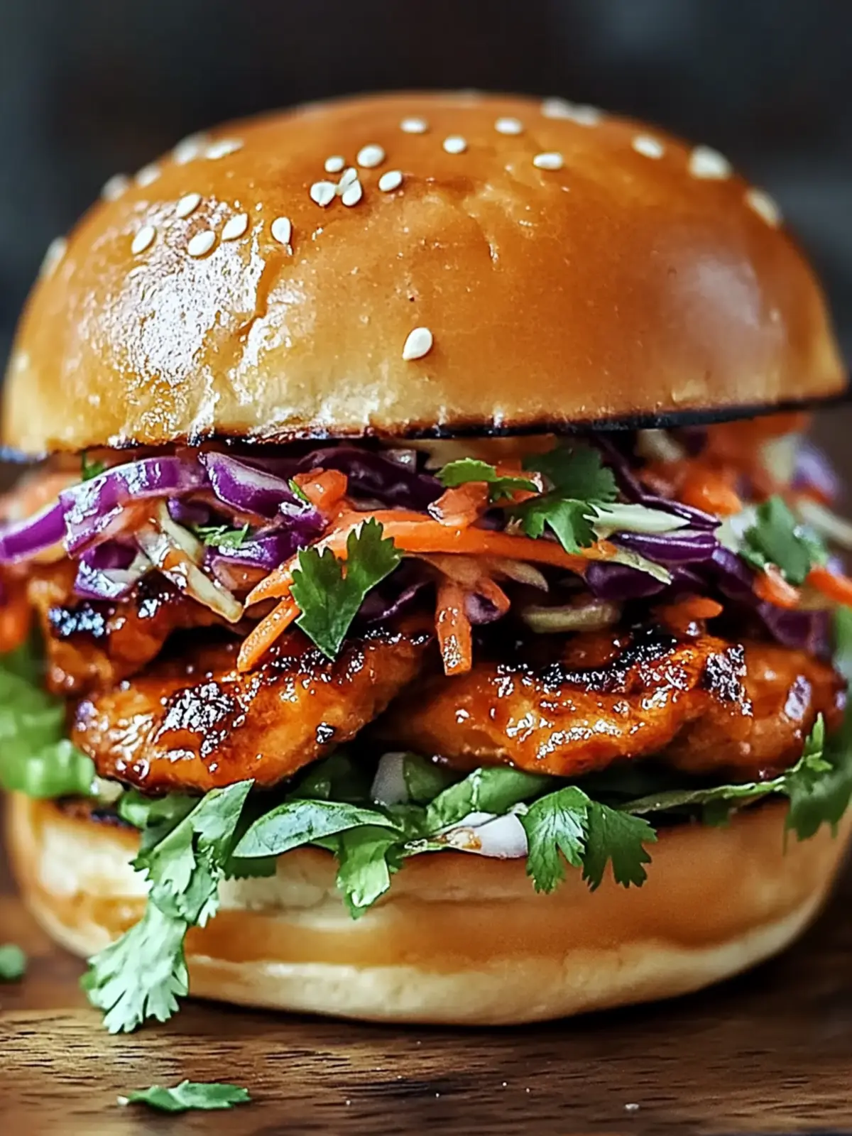 Savory Korean BBQ Chicken Sandwich with Crunchy Slaw Delight 5 Savory Korean BBQ Chicken Sandwich with Crunchy Slaw
