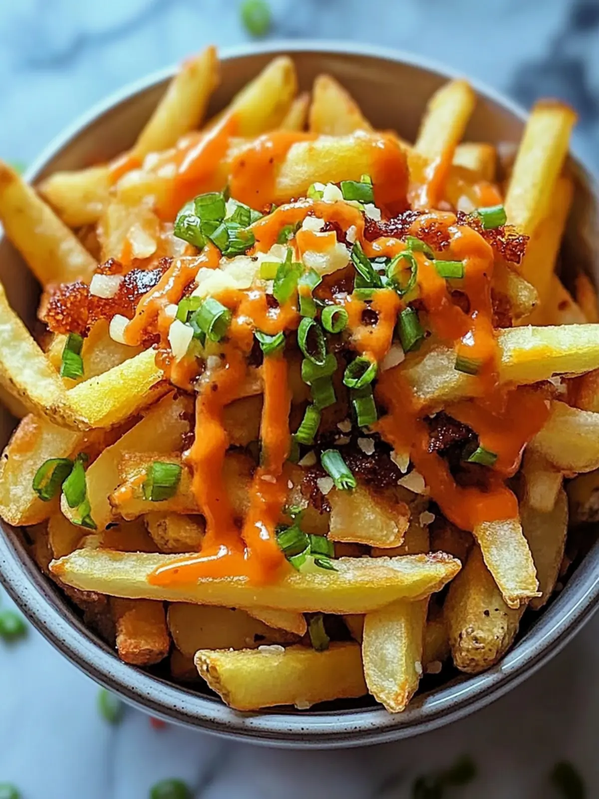 Loaded Sriracha Fries: Your New Favorite Spicy Snack 3 Loaded Sriracha Fries