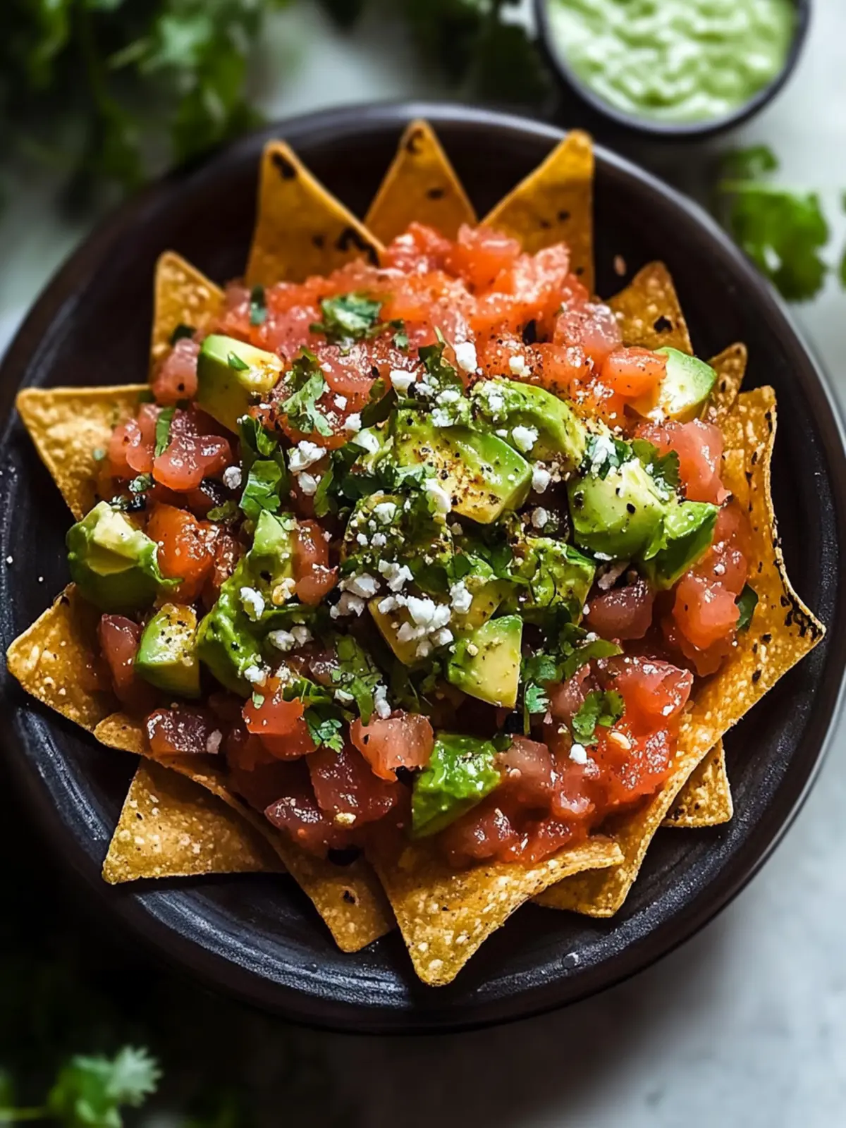 Poke Nachos with Spicy Tuna: A Fun Fusion You’ll Love 2 Poke Nachos with Spicy Tuna