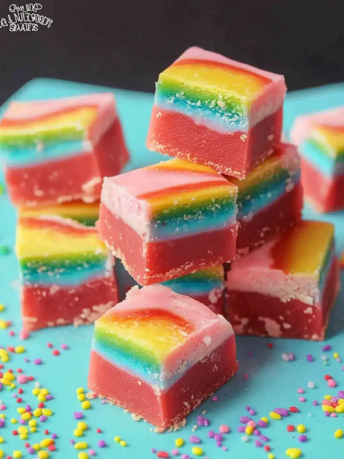 Vibrant Rainbow Fudge: Easy No-Bake Delight for Everyone 5 Rainbow Fudge