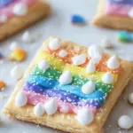 Make Colorful Rainbow Crackers for Fun Snack Time Joy 12 Rainbow Crackers