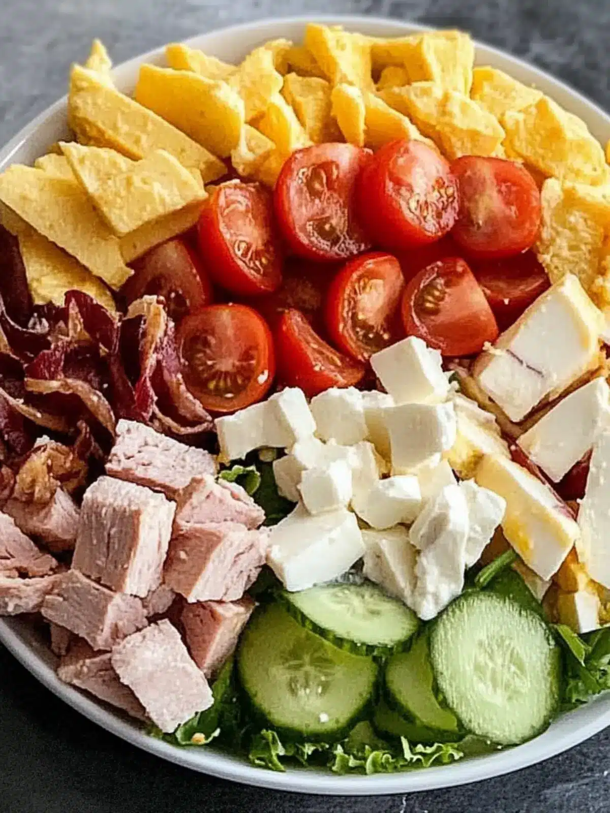 Air Fryer Brown Derby Cobb Salad: Quick, Fresh & Flavorful 4 Air Fryer Brown Derby Cobb Salad
