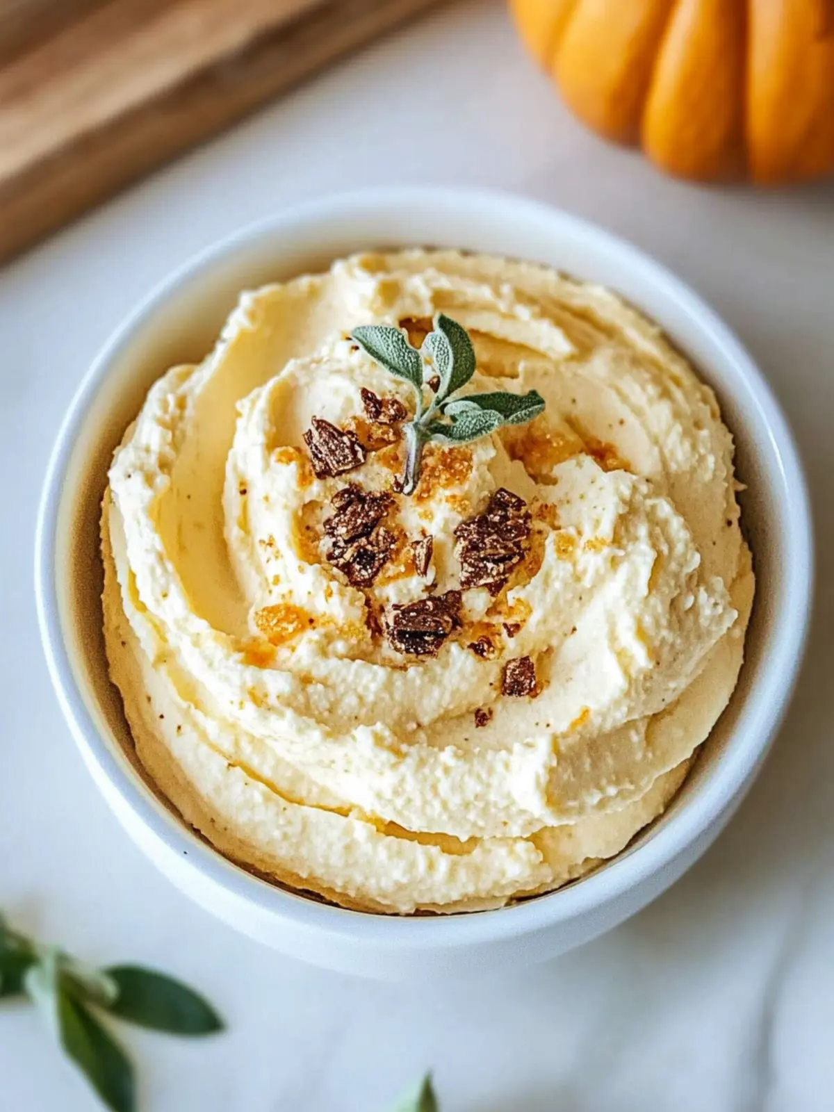 Pumpkin Whipped Feta Dip: Cozy Fall Flavor in Minutes 5 Pumpkin Whipped Feta