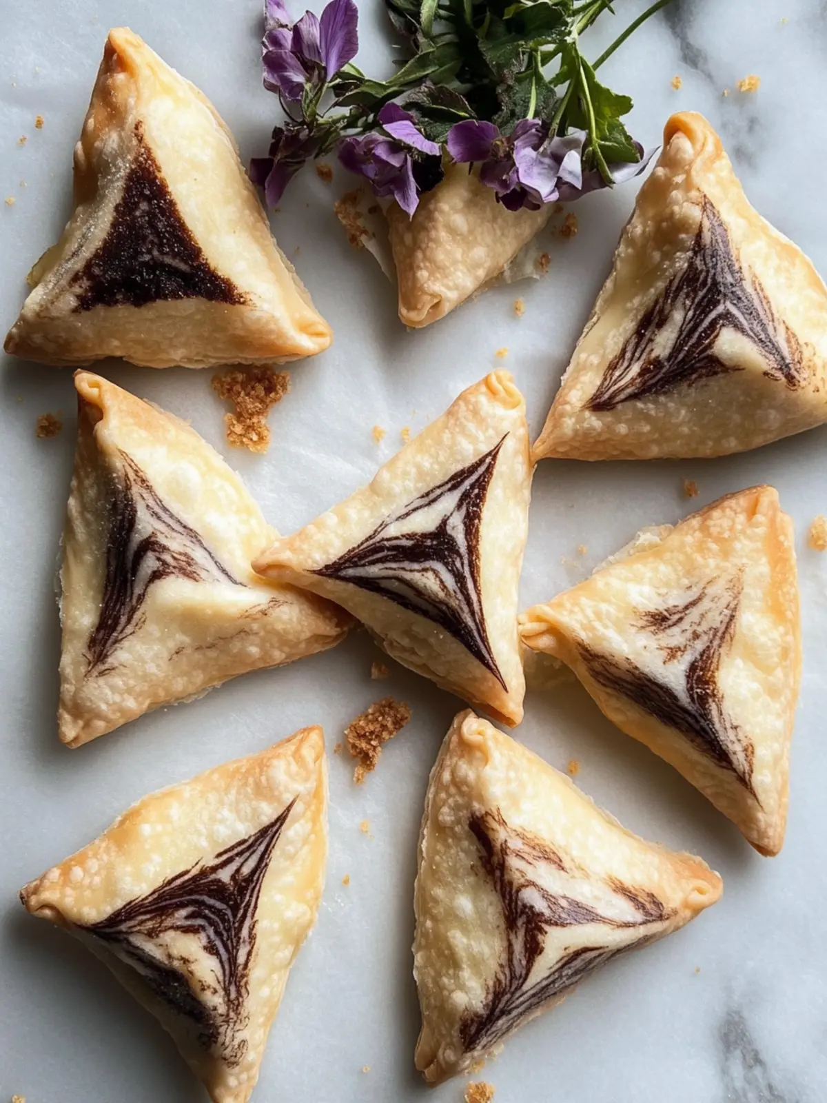 Marbled Cheesecake Hamantaschen: Your New Favorite Treat 3 Marbled Cheesecake Hamantaschen