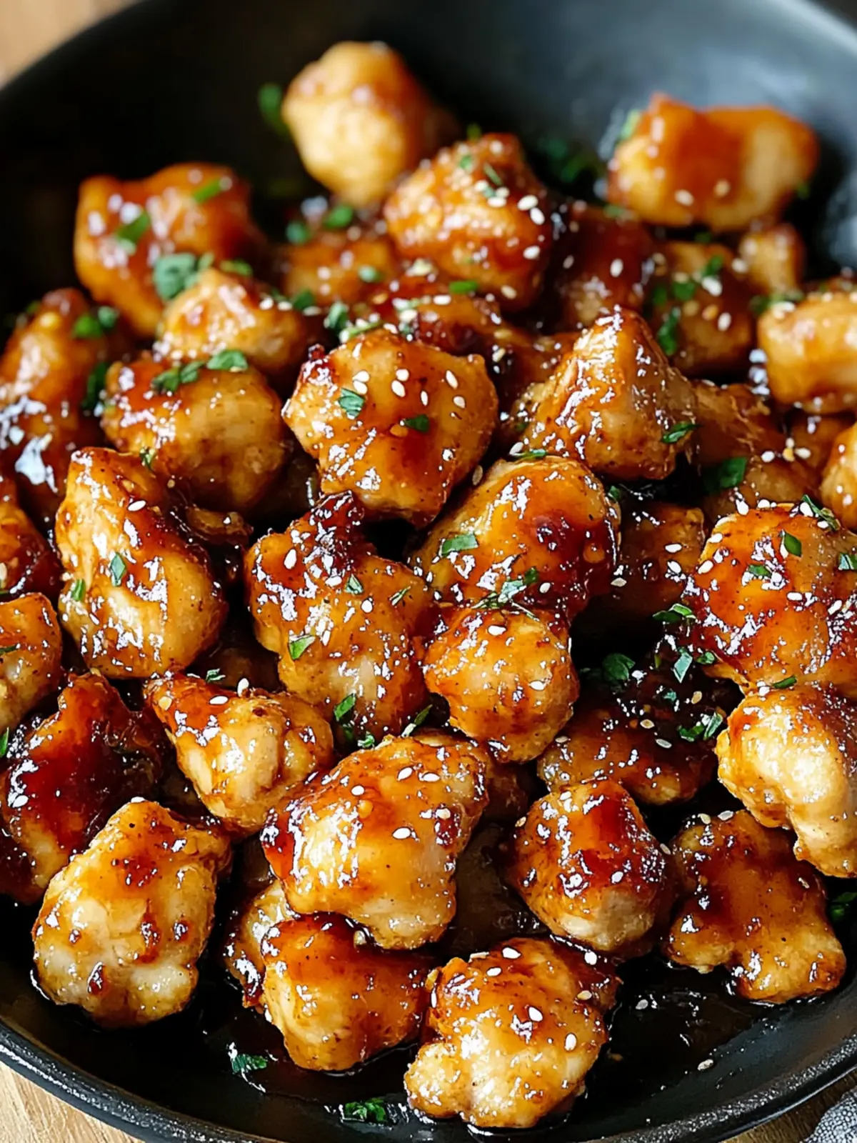 Irresistible Honey Garlic Chicken Bites in Just 25 Minutes 5 Honey Garlic Chicken Bites