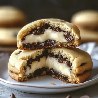 Decadent Cheesecake Stuffed Chocolate Chip Cookies at Home 10 Cheesecake Stuffed Chocolate Chip Cookies