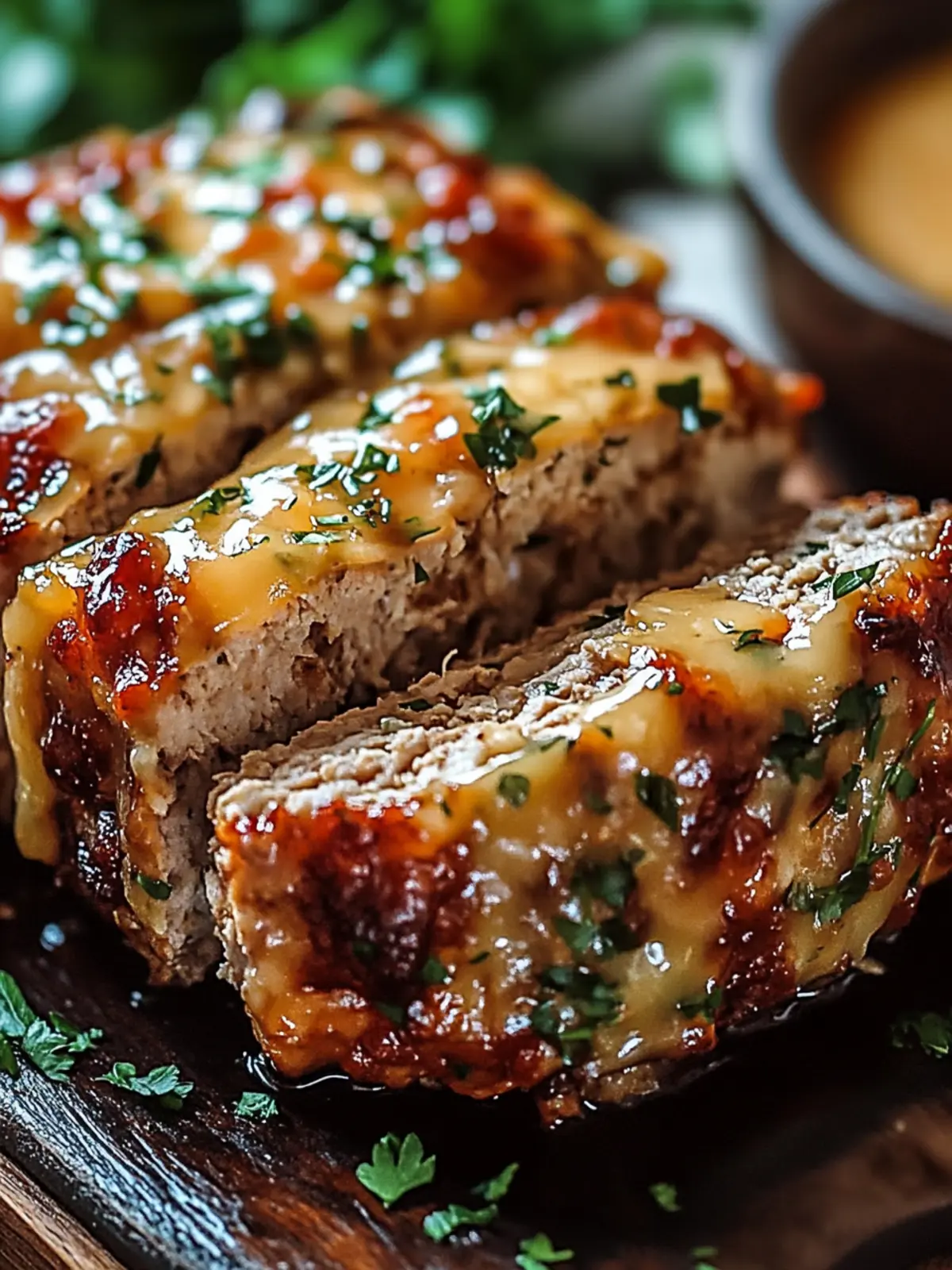 Savory Juicy Garlic Parmesan Chicken Meatloaf Everyone Will Love 3 Juicy Garlic Parmesan Chicken Meatloaf