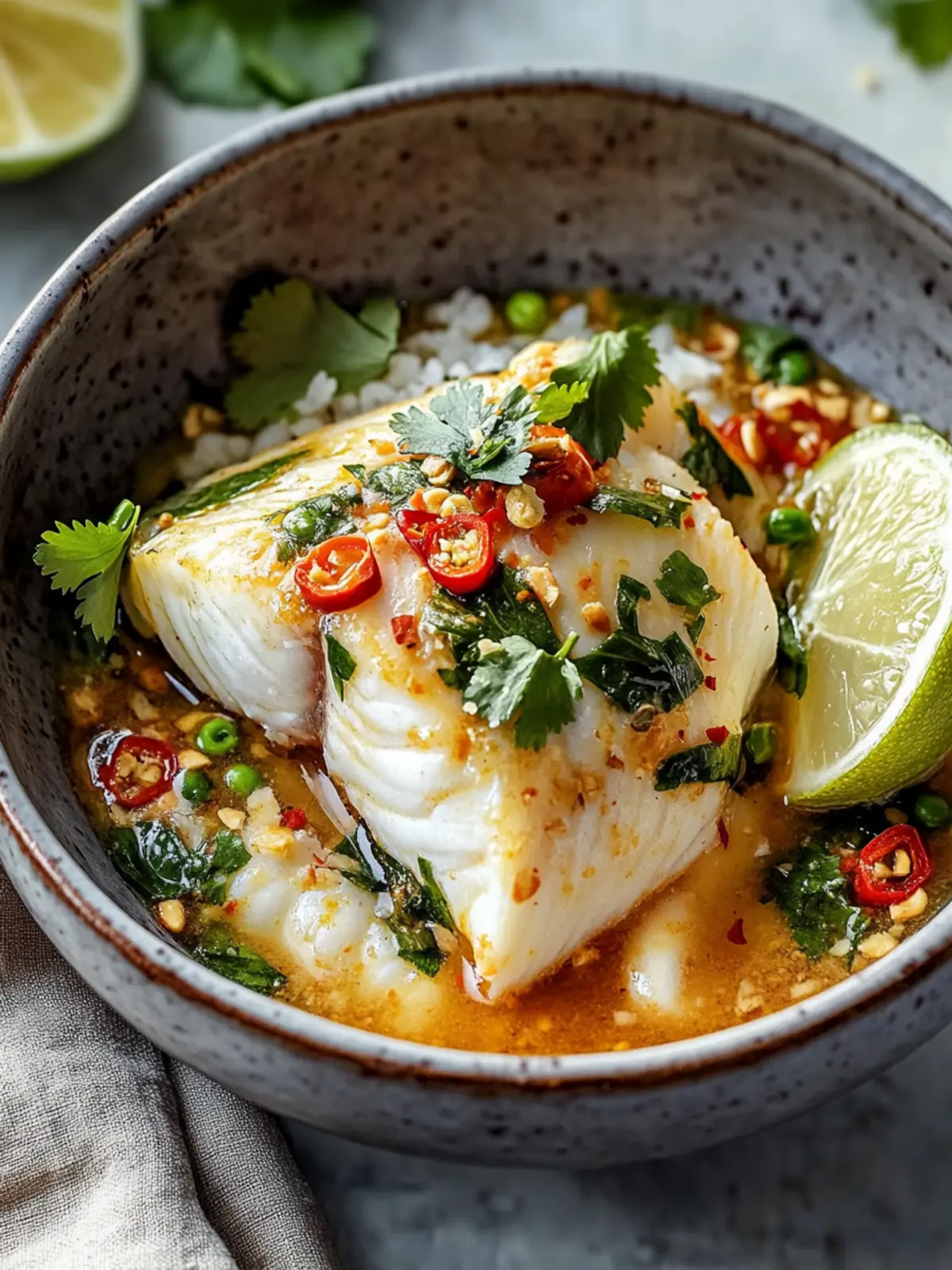 Thai-Inspired Coconut Poached Fish in 30 Mins: Pure Bliss 3 Thai-Inspired Coconut Poached Fish