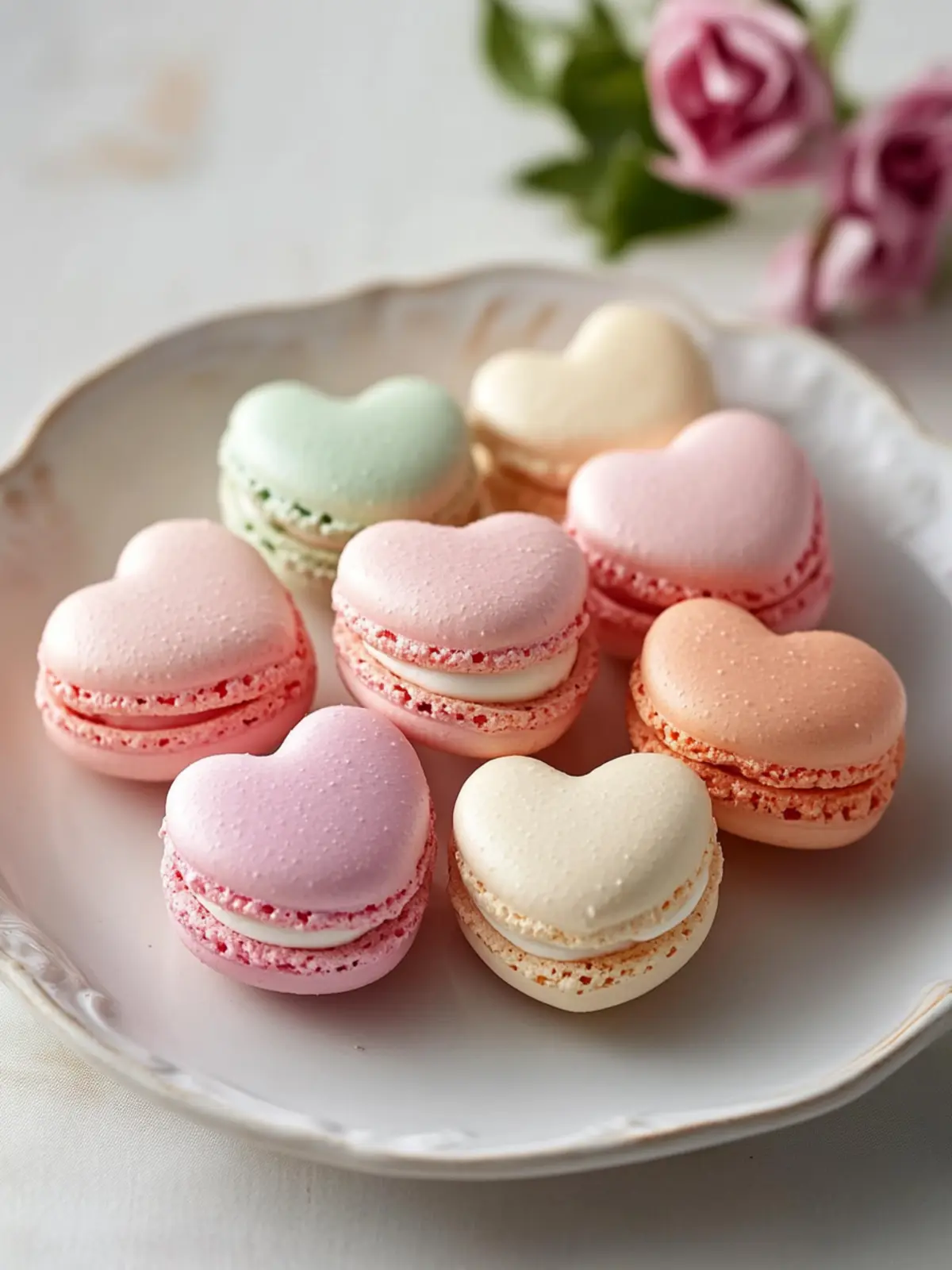 Heart-Shaped Macarons: Make Sweet Memories This Valentine’s Day 2 Heart-Shaped Macarons