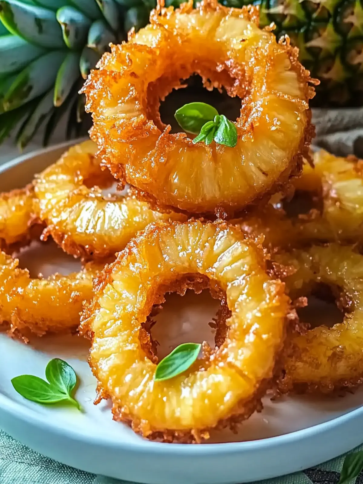 Fried Pineapple Rings – Irresistibly Sweet Tropical Snack 2 Fried Pineapple Rings – Tropical Snack Recipe