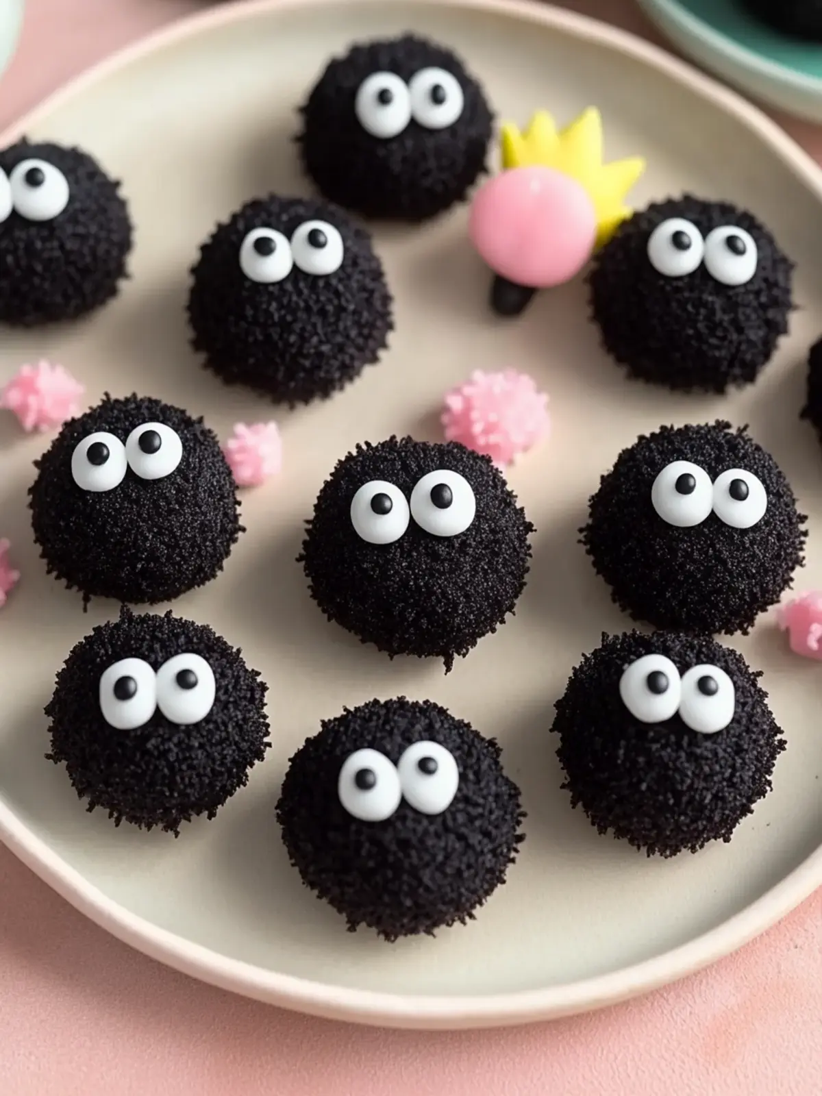 Decadent 2-Ingredient Soot Sprite Truffles Inspired by Ghibli 4 2-Ingredient Soot Sprite Truffles (Studio Ghibli & Spirited Away)