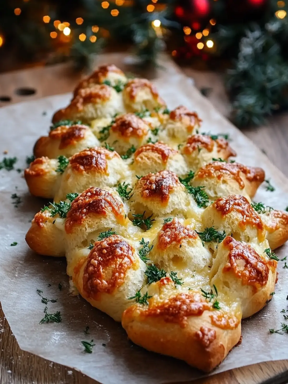 Cheesy Christmas Tree Bread: Easy Holiday Fun for Everyone 3 Cheesy Christmas Tree Bread
