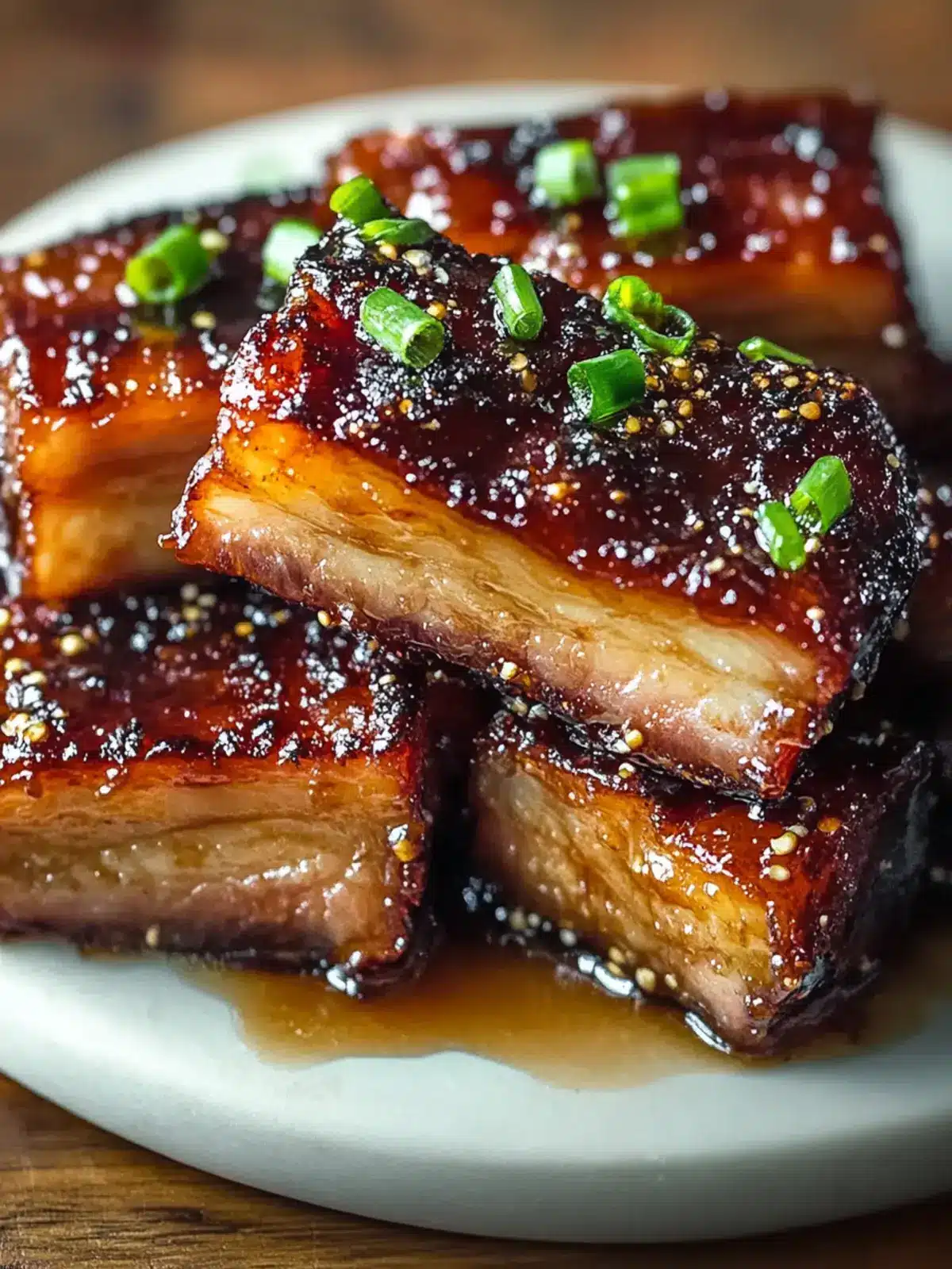Savory Honey Glazed Pork Belly – A Sticky Sweet Delight! 5 Savory Honey Glazed Pork Belly – Sticky, Sweet, and Perfectly Tender