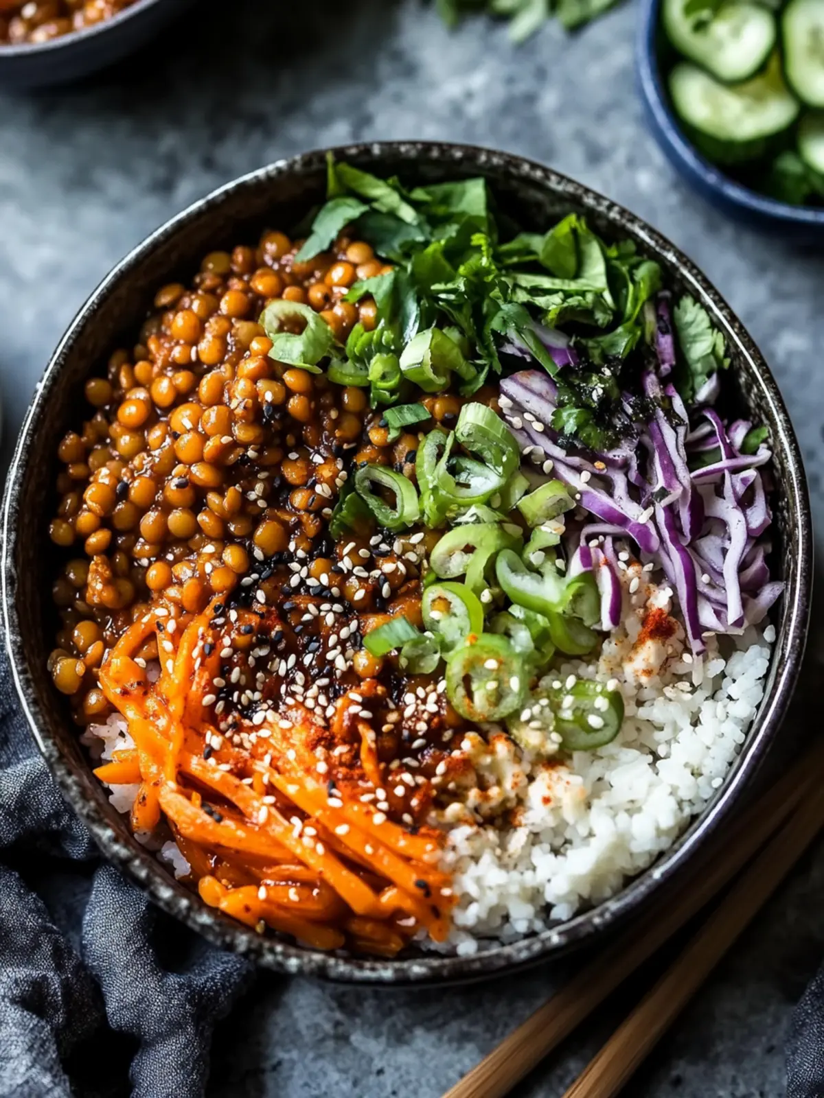 Korean Lentils Vegan Bulgogi: Easy Flavor Explosion at Home 4 Korean Lentils Vegan Bulgogi