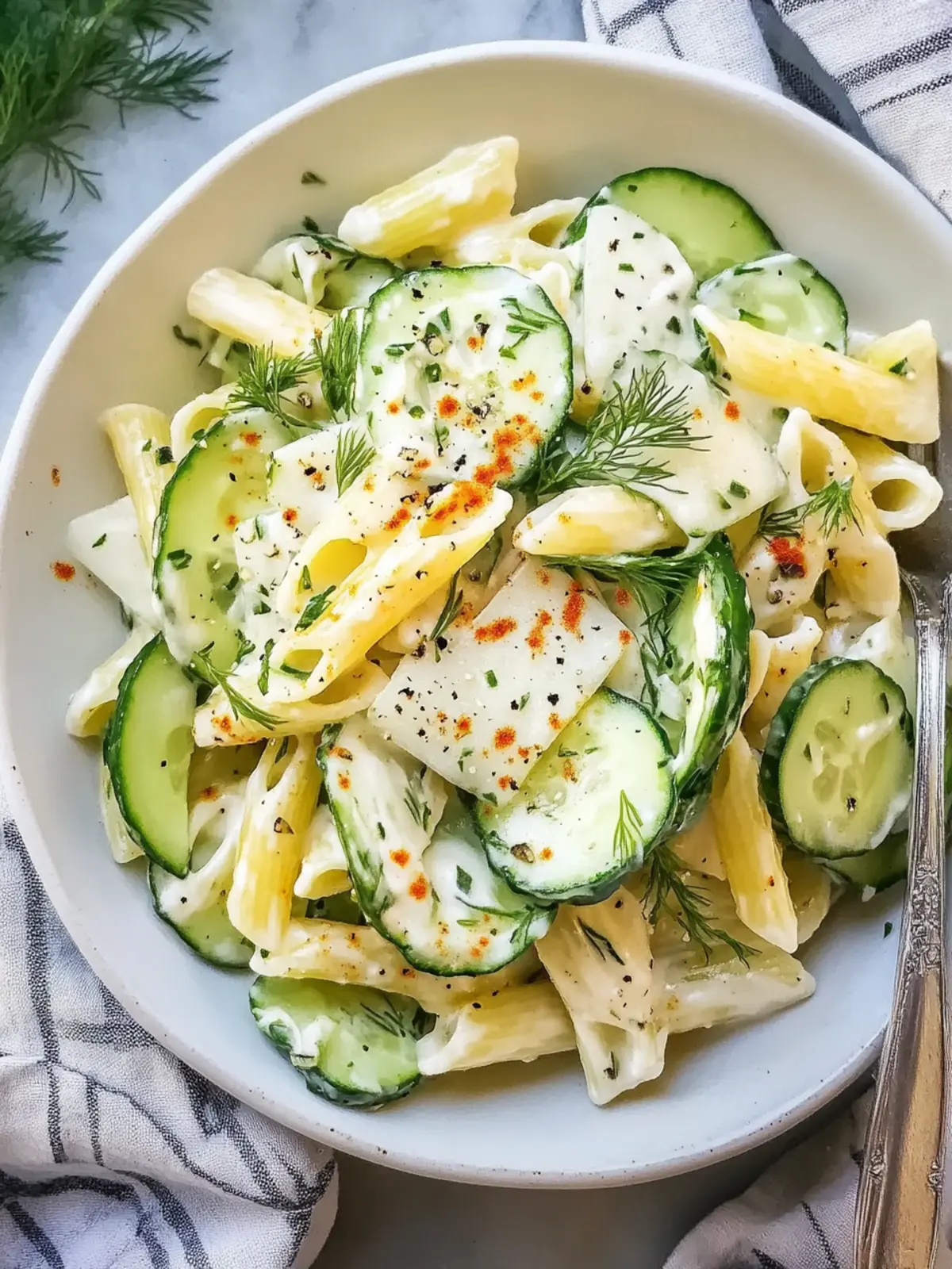 Delicious Healthy Cucumber Pasta Salad for Refreshing Summer Joy 4 Healthy Cucumber Pasta Salad