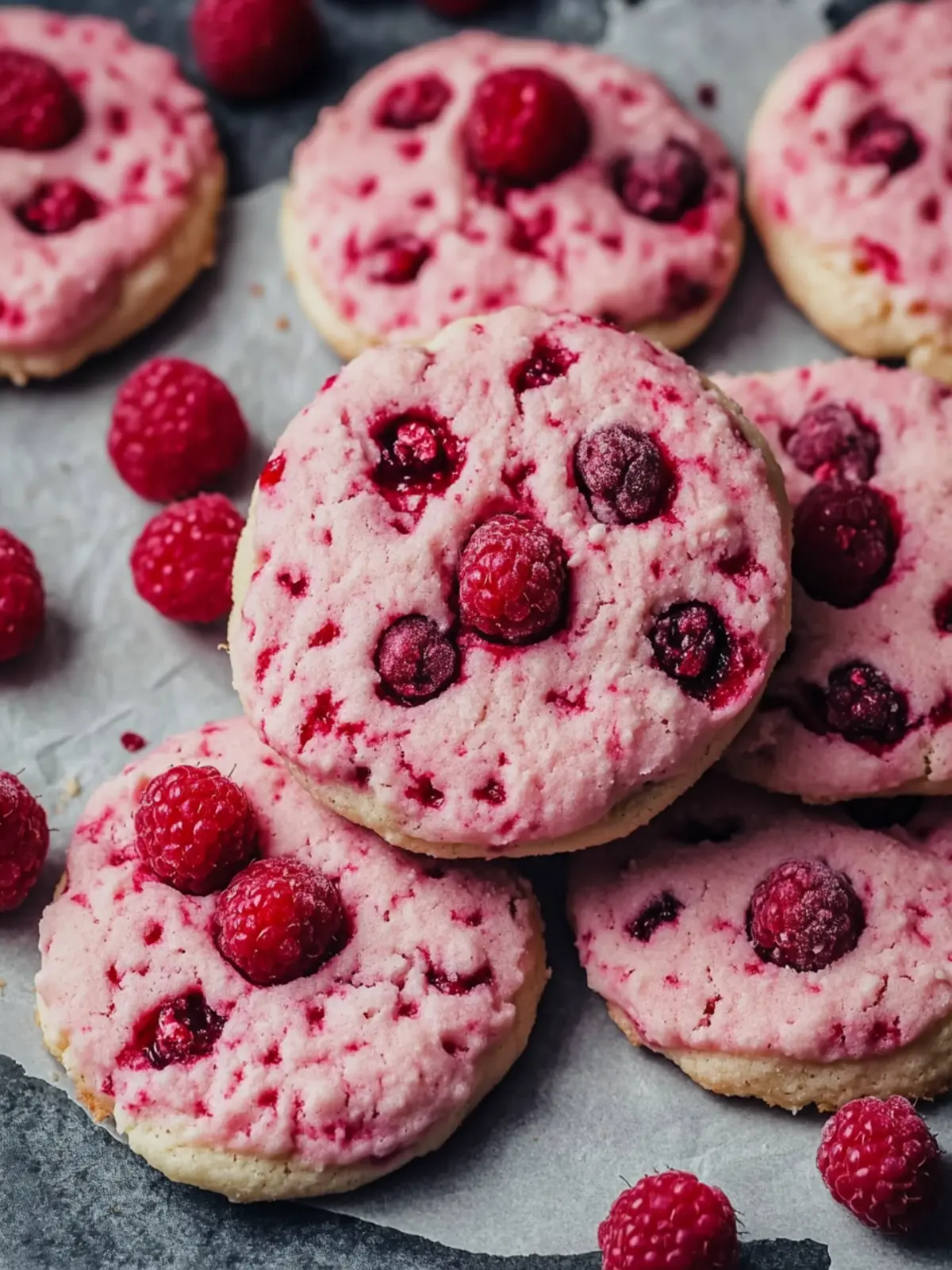 Delightful Raspberry Cookies in Under 20 Minutes 3 Raspberry Cookies