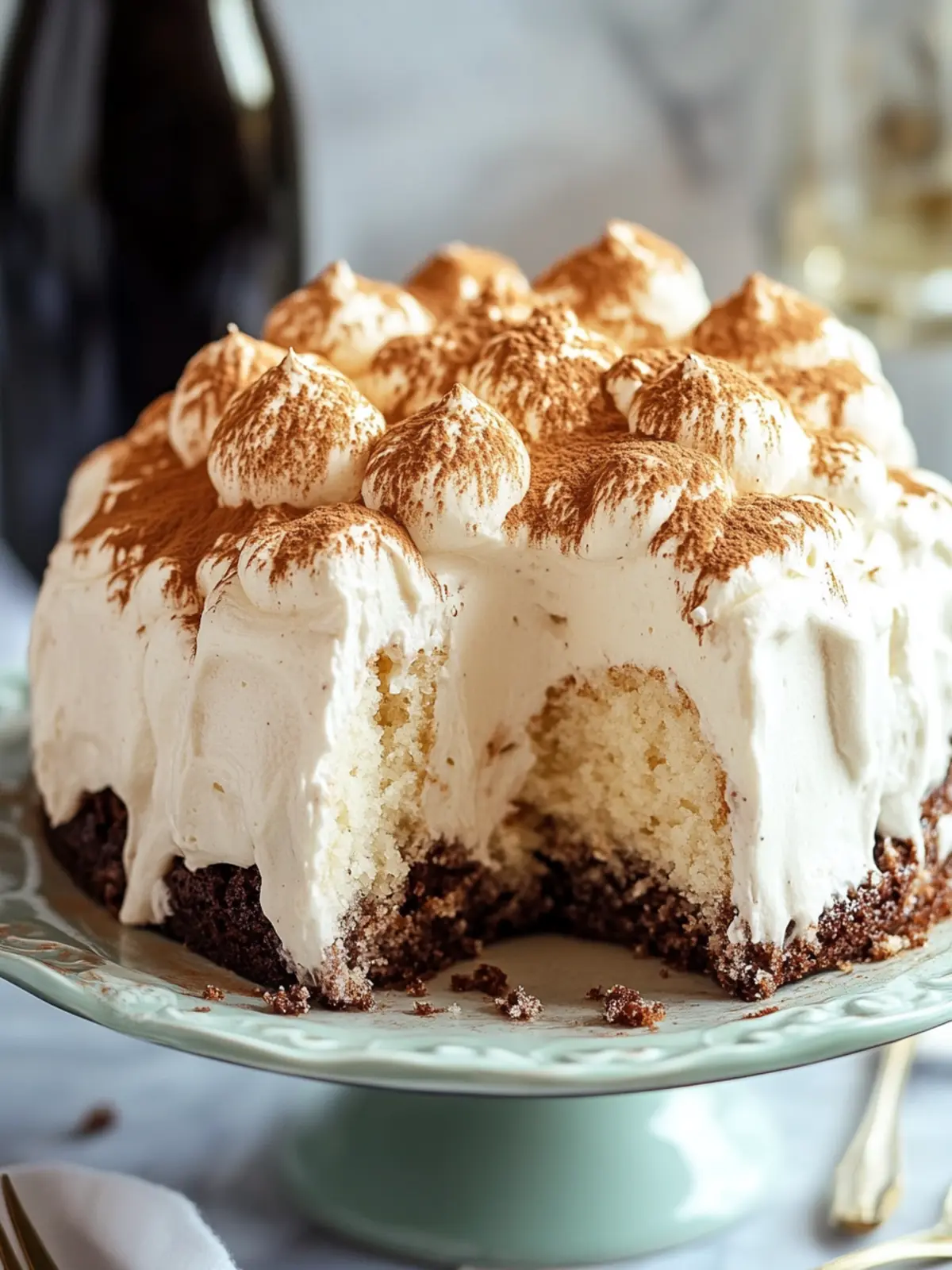 Irresistible Irish Cream Poke Cake for Ultimate Indulgence 4 Irish Cream Poke Cake