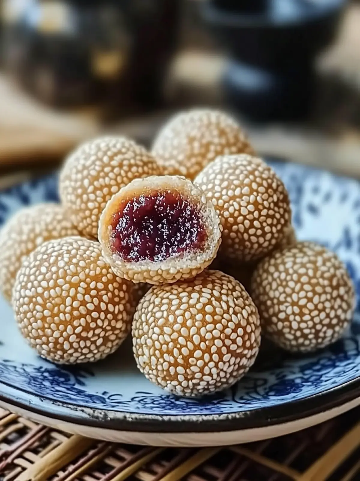 Crispy Golden Sesame Balls That Will Wow Your Taste Buds 4 Crispy Golden Sesame Balls That Will Wow Your Taste Buds