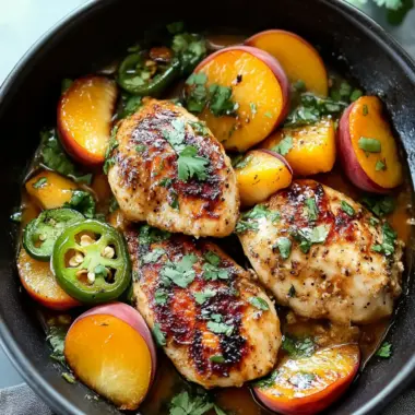 Bold Jalapeno Peach Chicken: A Sweet and Spicy Dinner Delight 10 Jalapeno Peach Chicken