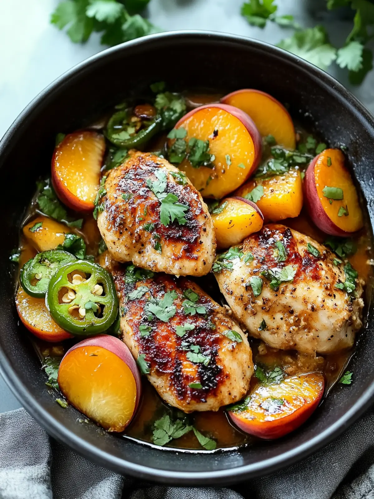 Bold Jalapeno Peach Chicken: A Sweet and Spicy Dinner Delight 5 Jalapeno Peach Chicken