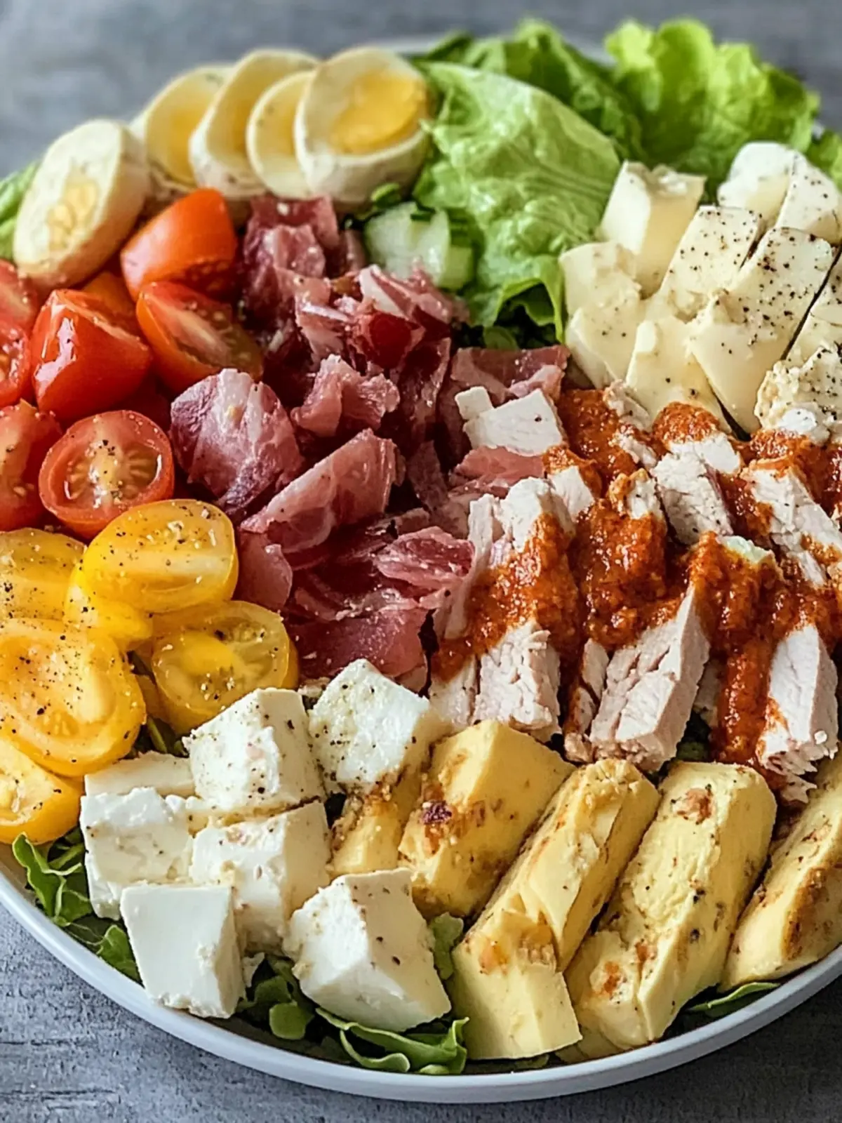 Delicious Air Fryer Brown Derby Cobb Salad Ready in Minutes 2 Air Fryer Brown Derby Cobb Salad