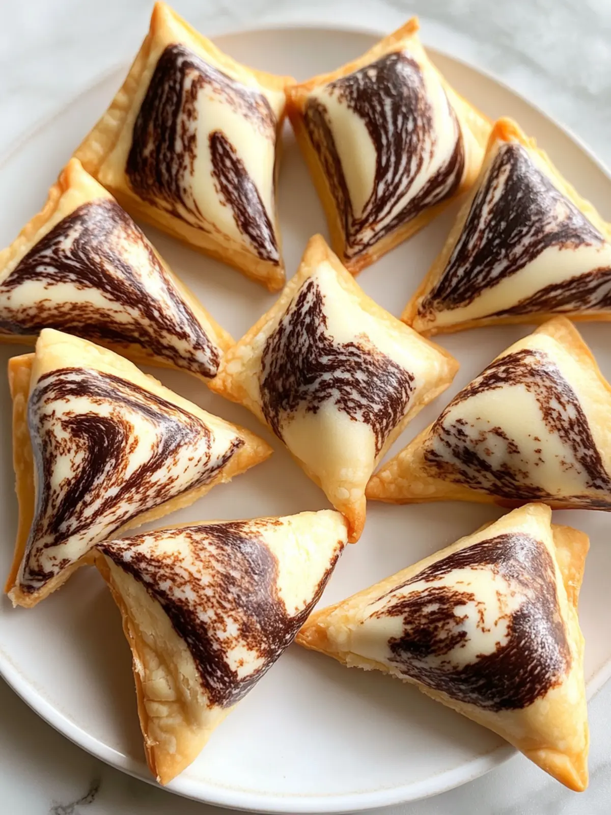 Marbled Cheesecake Hamantaschen: Your New Favorite Treat 5 Marbled Cheesecake Hamantaschen