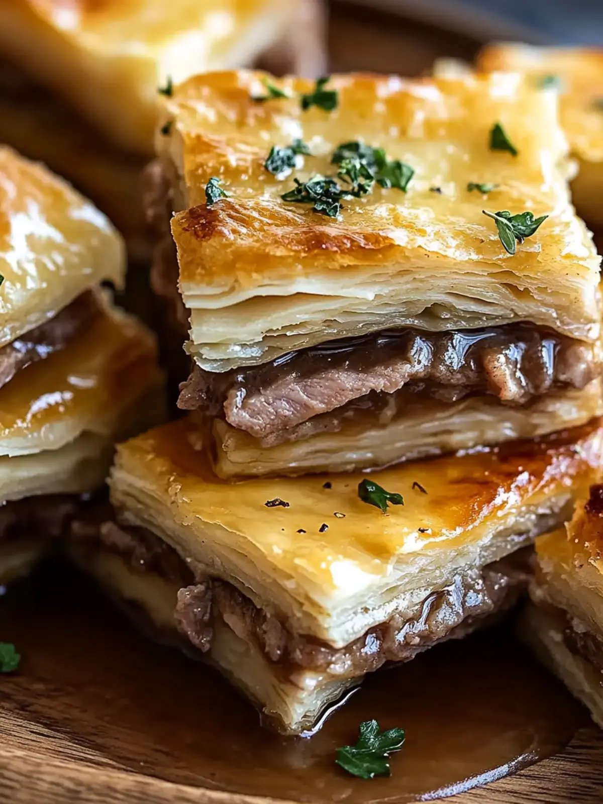 French Dip Squares: Easy Savory Appetizers Everyone Will Love 4 French Dip Squares: Delicious and Easy Recipe for Savory Appetizers