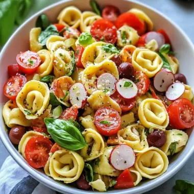 Refresh Your Summer with Irresistible Antipasto Tortellini Pasta Salad 9 Refresh Your Summer with Antipasto Tortellini Pasta Salad