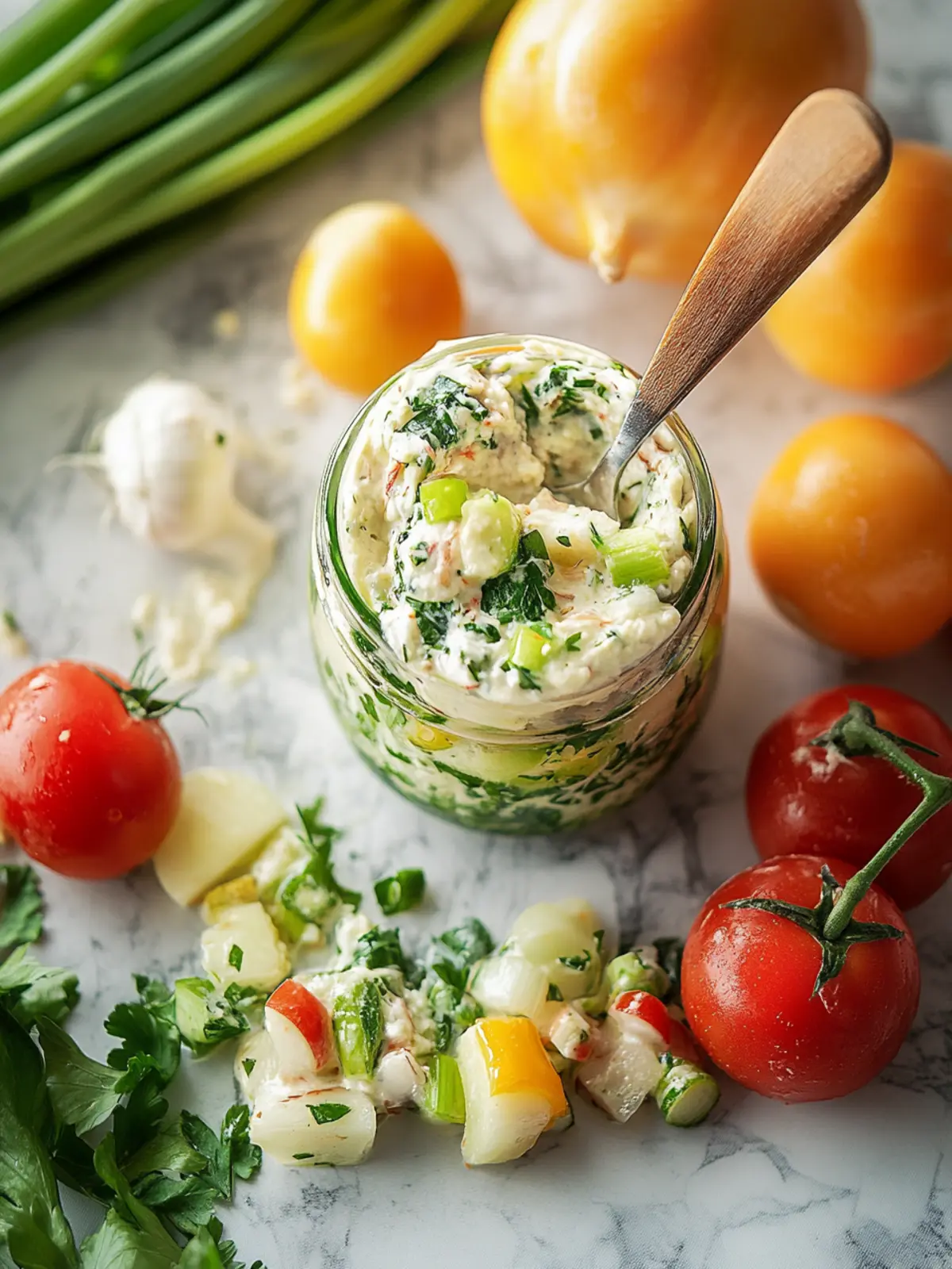 Deliciously Creamy Garden Vegetable Spread in Just 20 Minutes 3 Garden Vegetable Spread