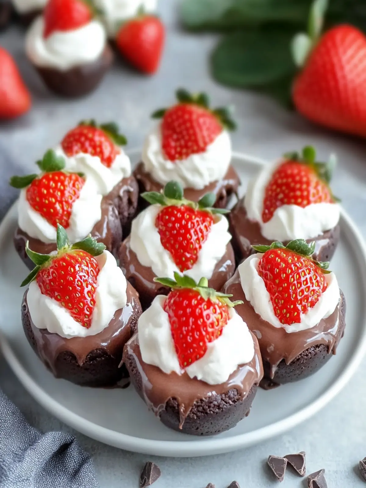 Decadent Chocolate Cheesecake Stuffed Strawberries to Impress 4 Chocolate Cheesecake Stuffed Strawberries