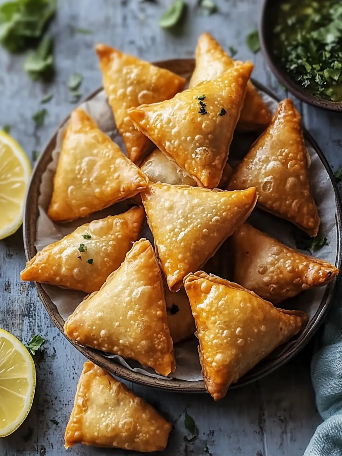 Sambusa Bliss: Crispy Pastries with Savory Filling Magic 4 Sambusa Bliss: Crispy Pastries with Flavorful Filling Magic