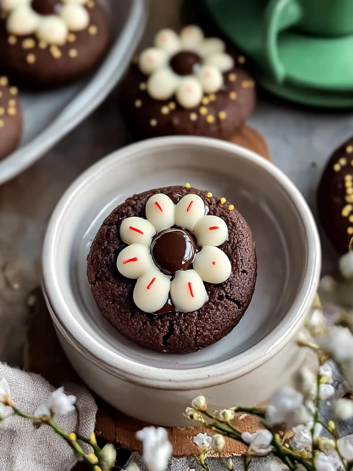 Make Easy Miffy Chocolate Thumbprint Cookies for Fun Family Treats 3 Easy Miffy Chocolate Thumbprint Cookies