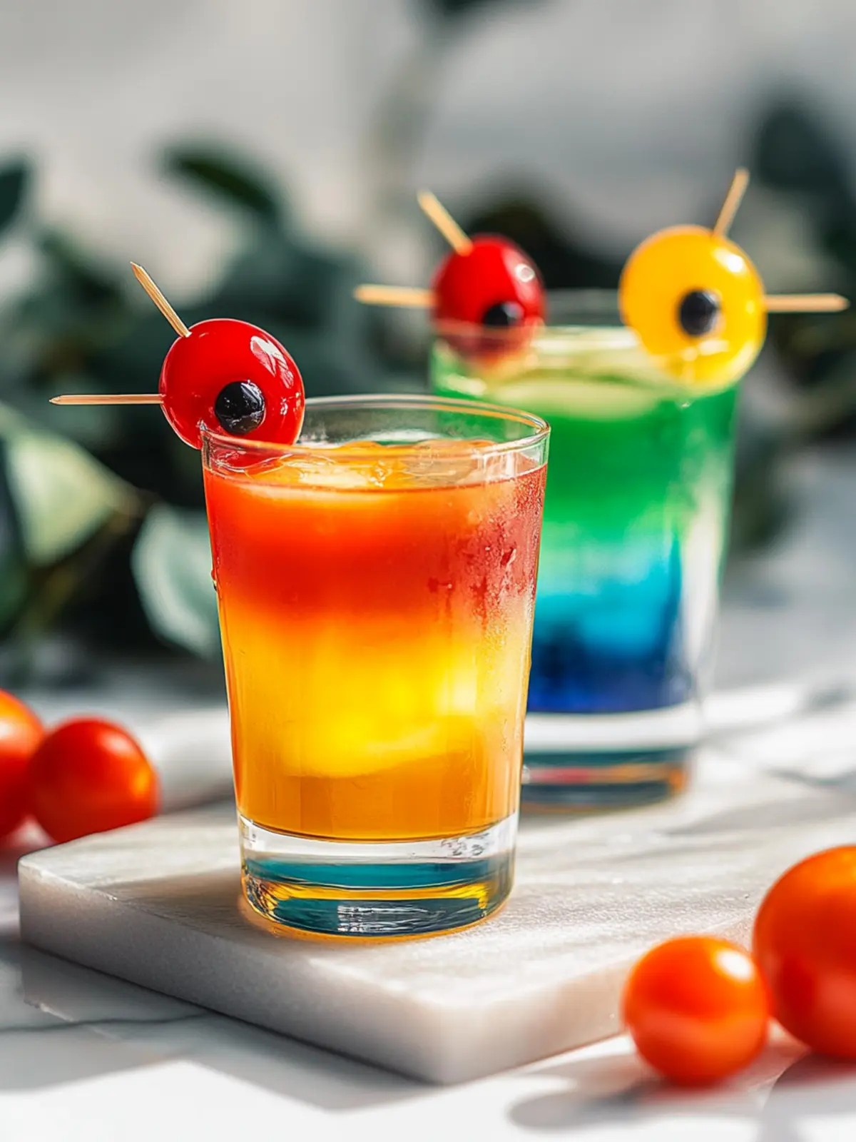 Colorful Rainbow Shots: Easy 3-Ingredient Fun for Parties 4 Rainbow Shots