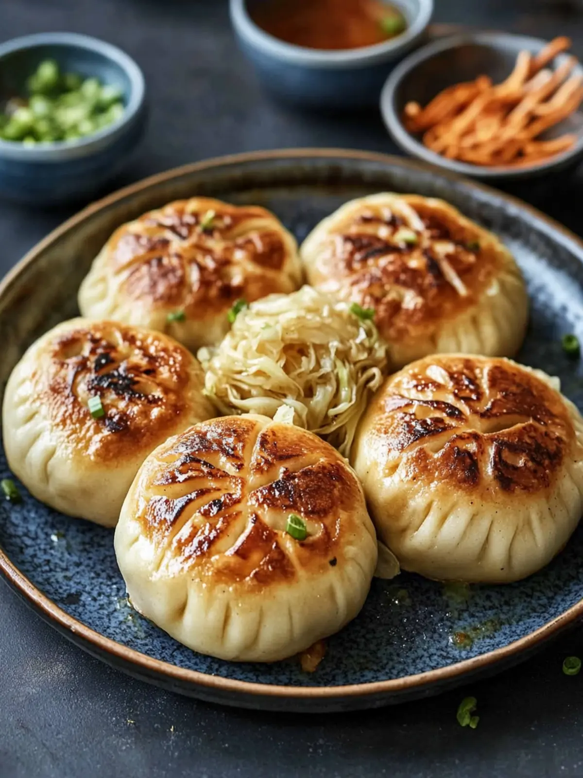 Savory Pan-Fried Cabbage and Noodle Buns You’ll Adore 3 Pan-Fried Cabbage and Noodle Buns