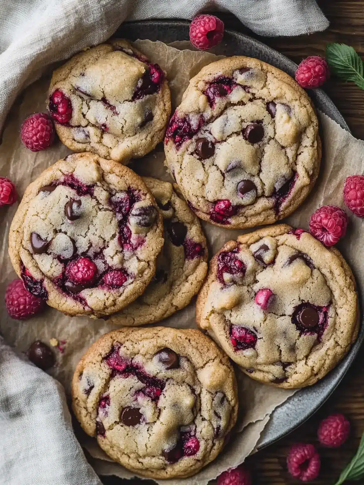 Raspberry Chocolate Chip Cookies: No-Chill, Soft & Chewy Delight 5 Raspberry Chocolate Chip Cookies