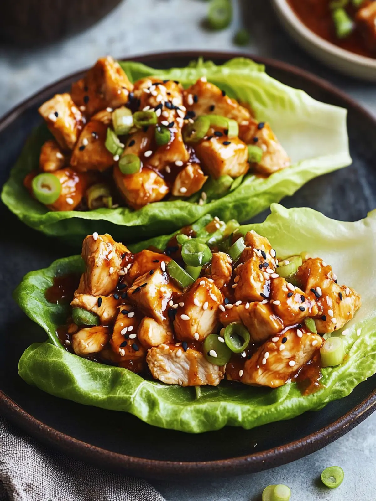 Teriyaki Chicken Lettuce Wraps: Your New Favorite Healthy Treat 4 Teriyaki Chicken Lettuce Wraps