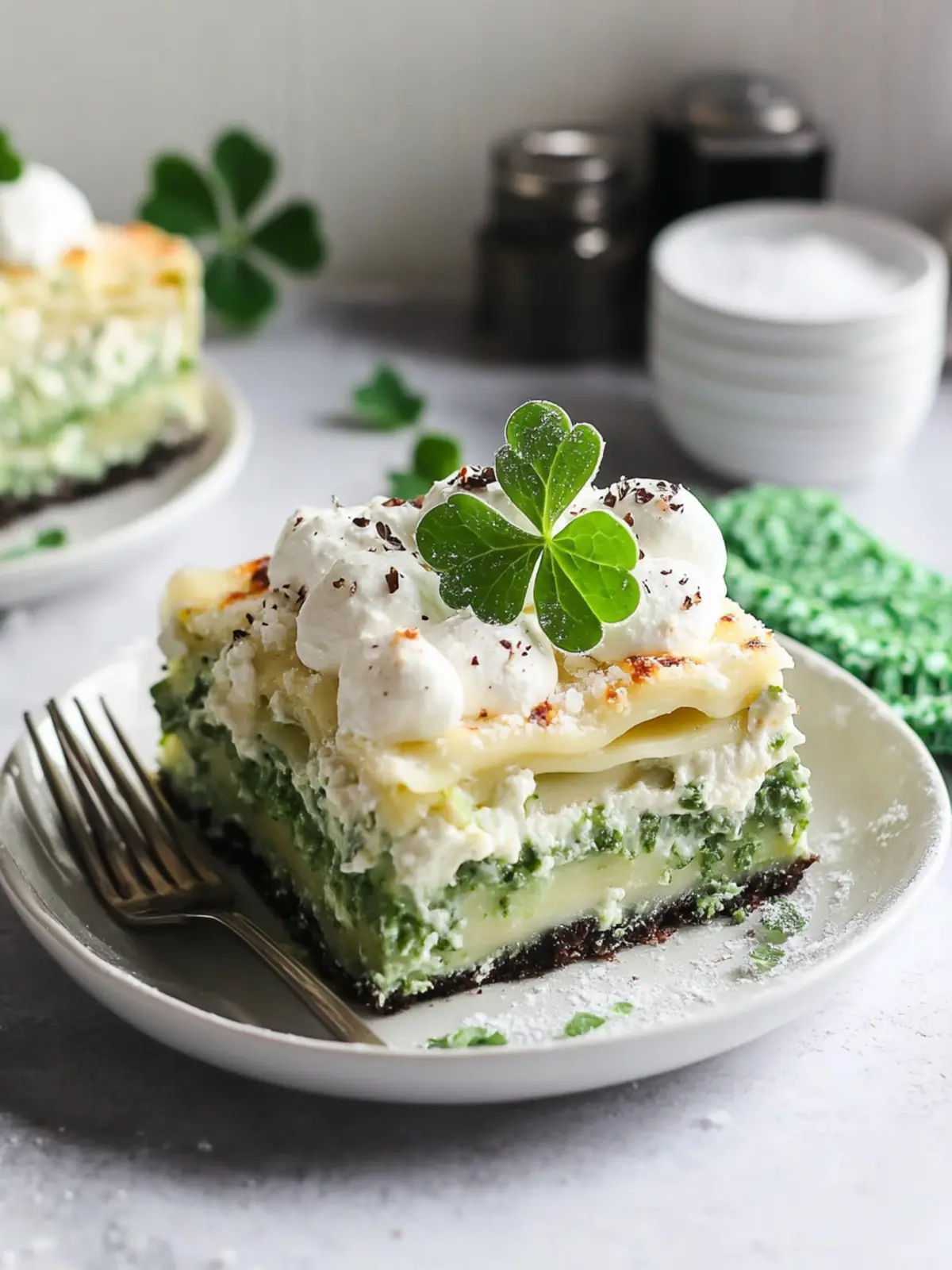 Shamrock Lasagna: A Magical Minty No-Bake Delight 5 Shamrock Lasagna