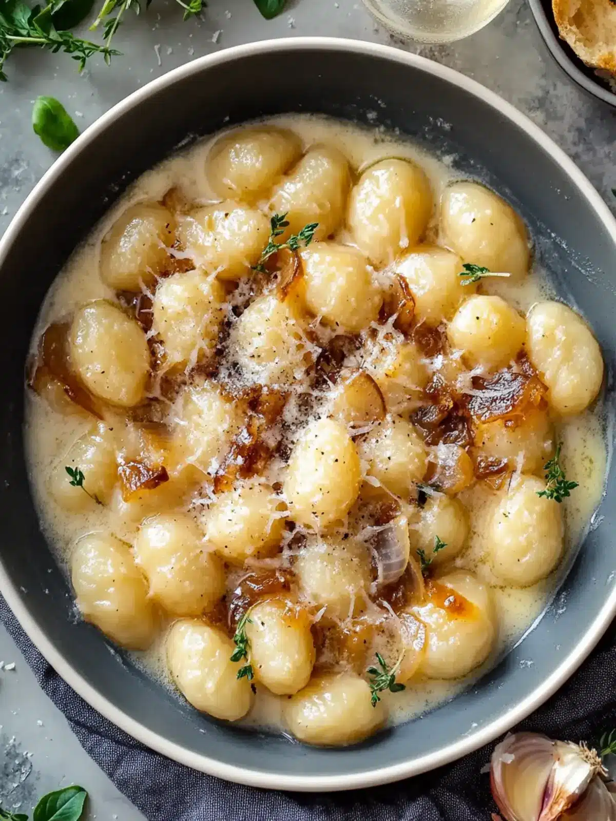Buttery Gnocchi with Caramelized Onions and Gruyère Delight 5 Buttery Gnocchi With Caramelized Onions And Gruyère Bliss