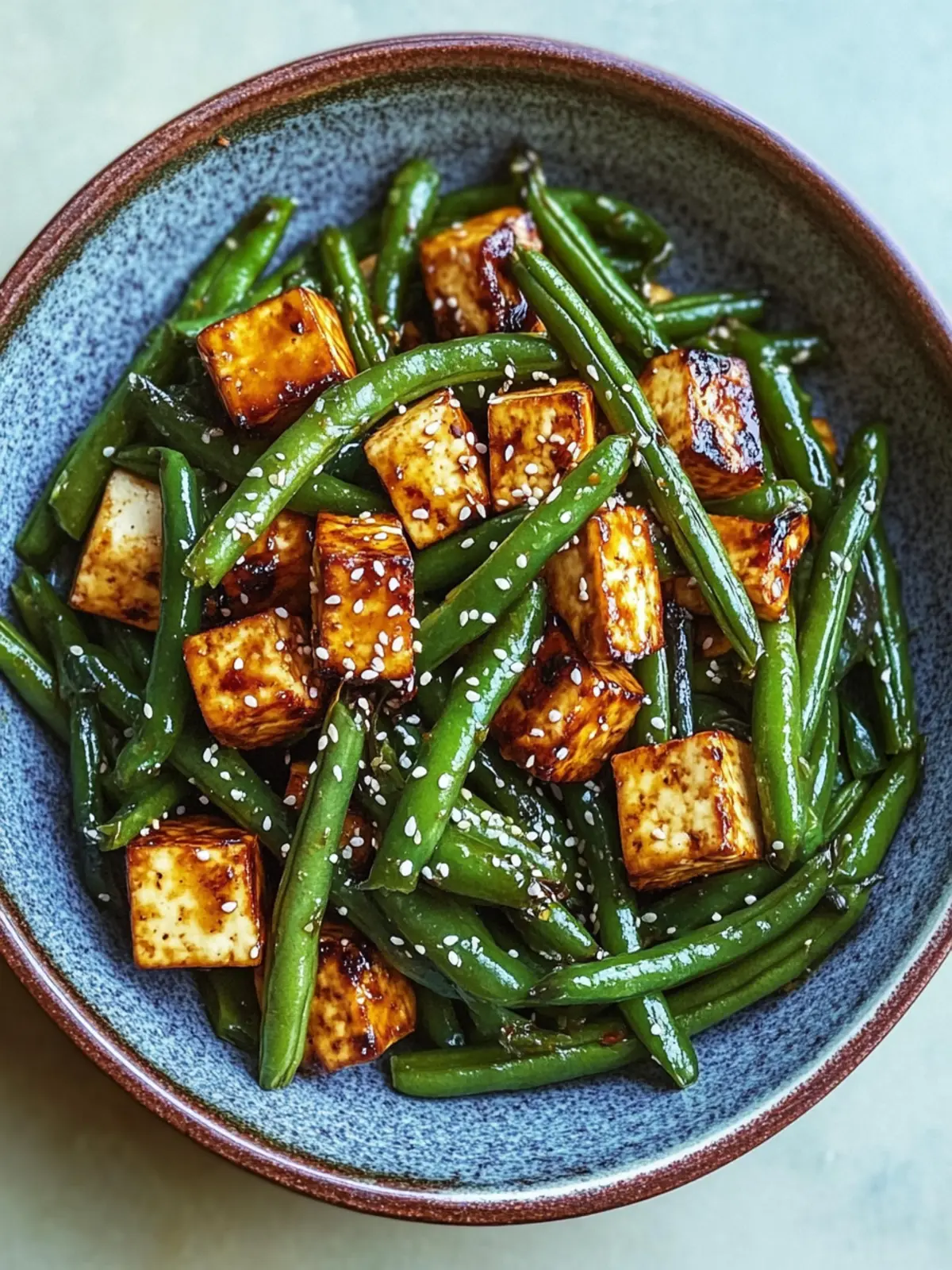 Garlicky Green Beans and Tofu for a Quick Vegan Feast 2 Garlicky Green Beans and Tofu