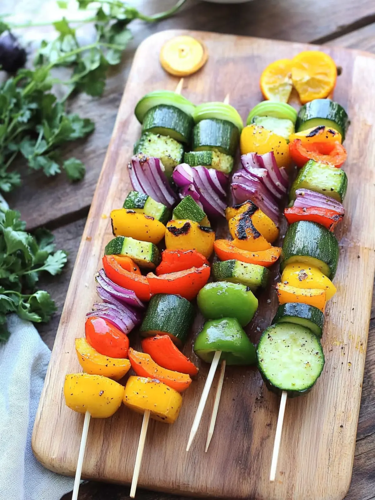 Vibrant Rainbow Veggie Kabobs for Fun, Healthy Snacking 5 Rainbow Veggie Kabobs