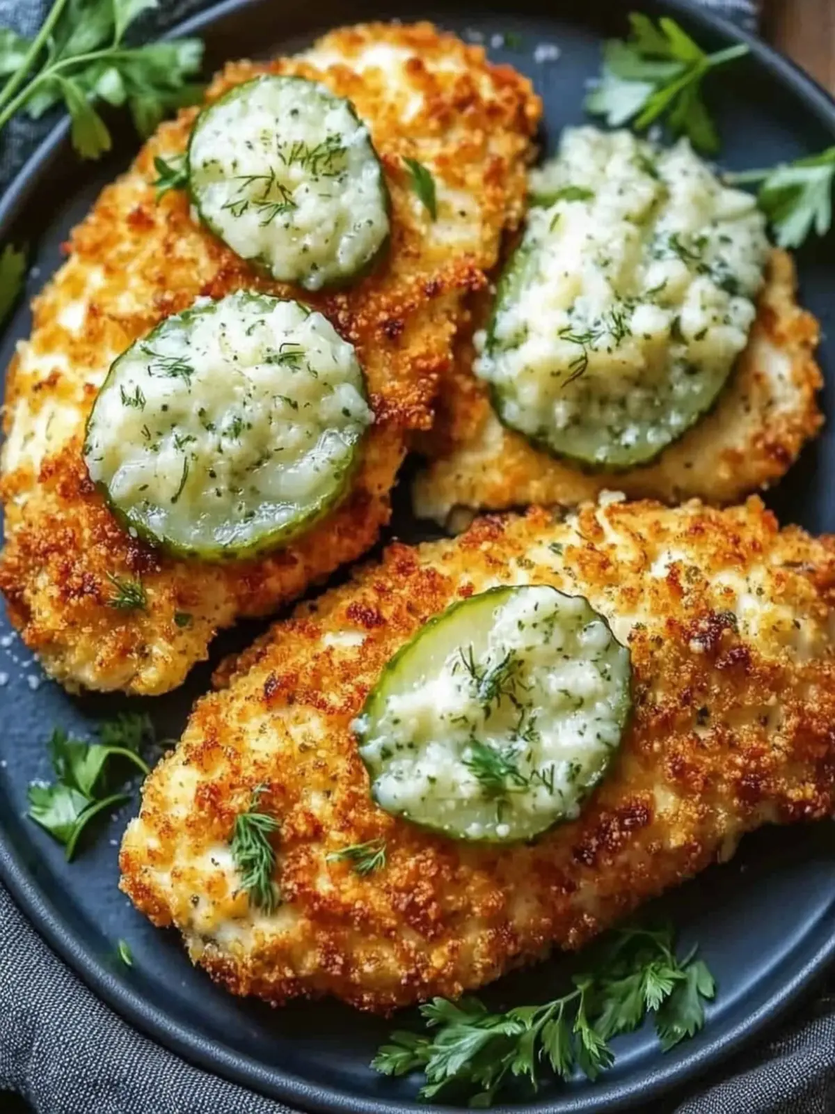 Crispy Dill Pickle Parmesan Chicken Your New Favorite Dinner Delight 2 Crispy Dill Pickle Parmesan Chicken