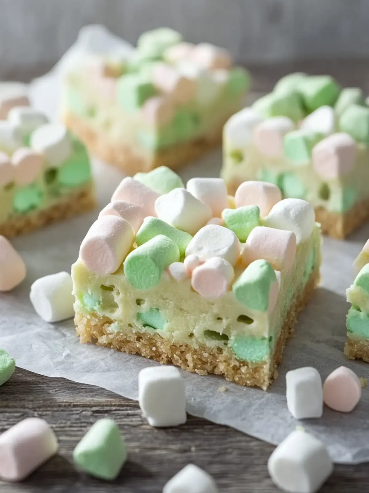 St Patrick's Mint Marshmallow Confetti Bars Recipe for Festive Fun 2 St Patrick’s Mint Marshmallow Confetti Bars Recipe