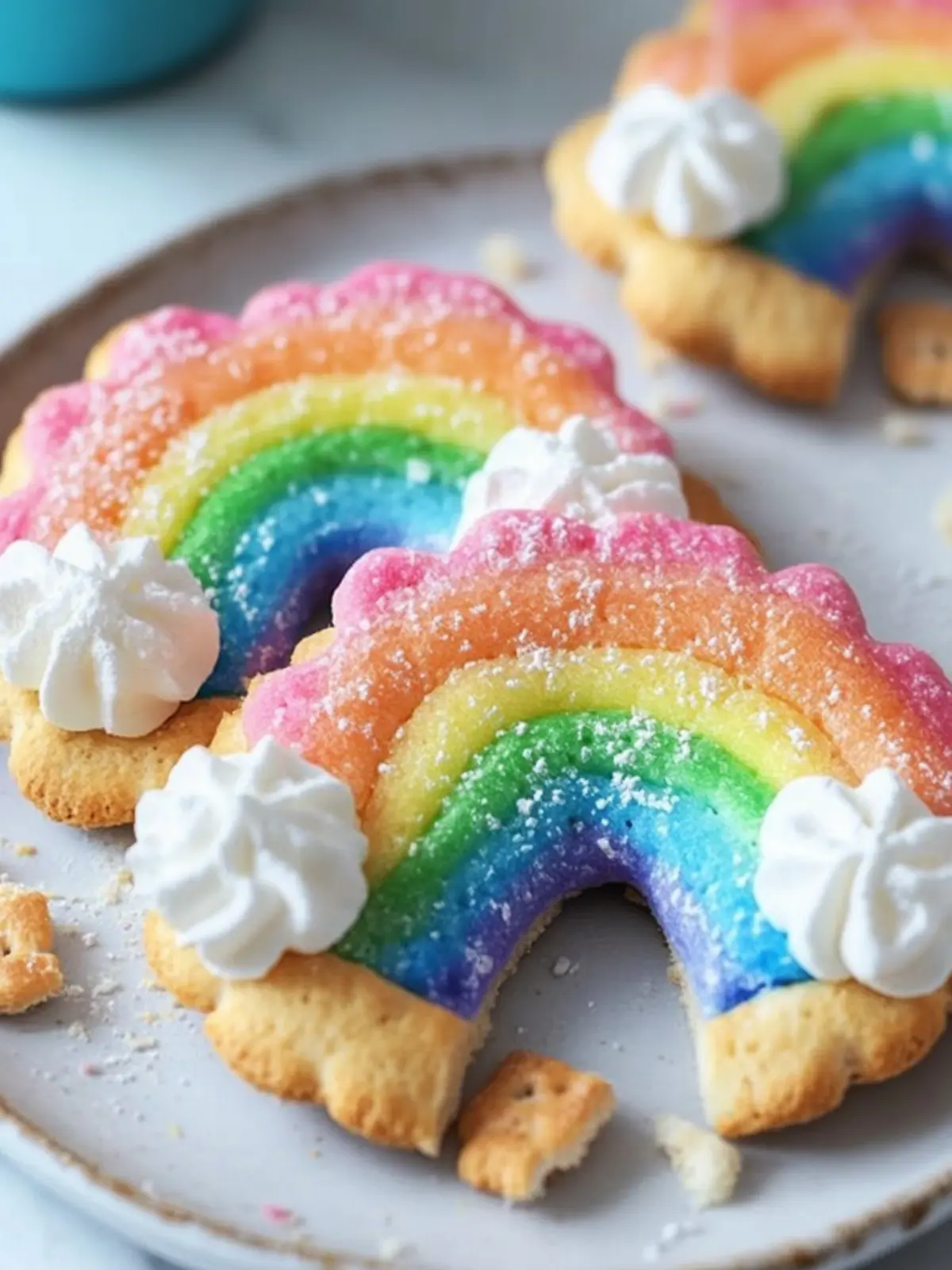 Make Colorful Rainbow Crackers for Fun Snack Time Joy 2 Rainbow Crackers