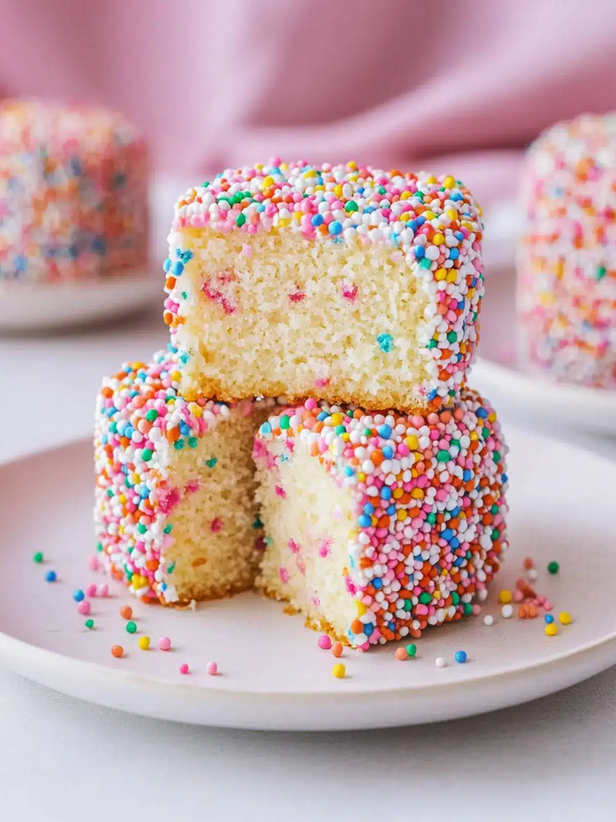 Fairy Bread Lamingtons: Joyful Aussie Treat for Any Celebration 3 Fairy Bread Lamingtons