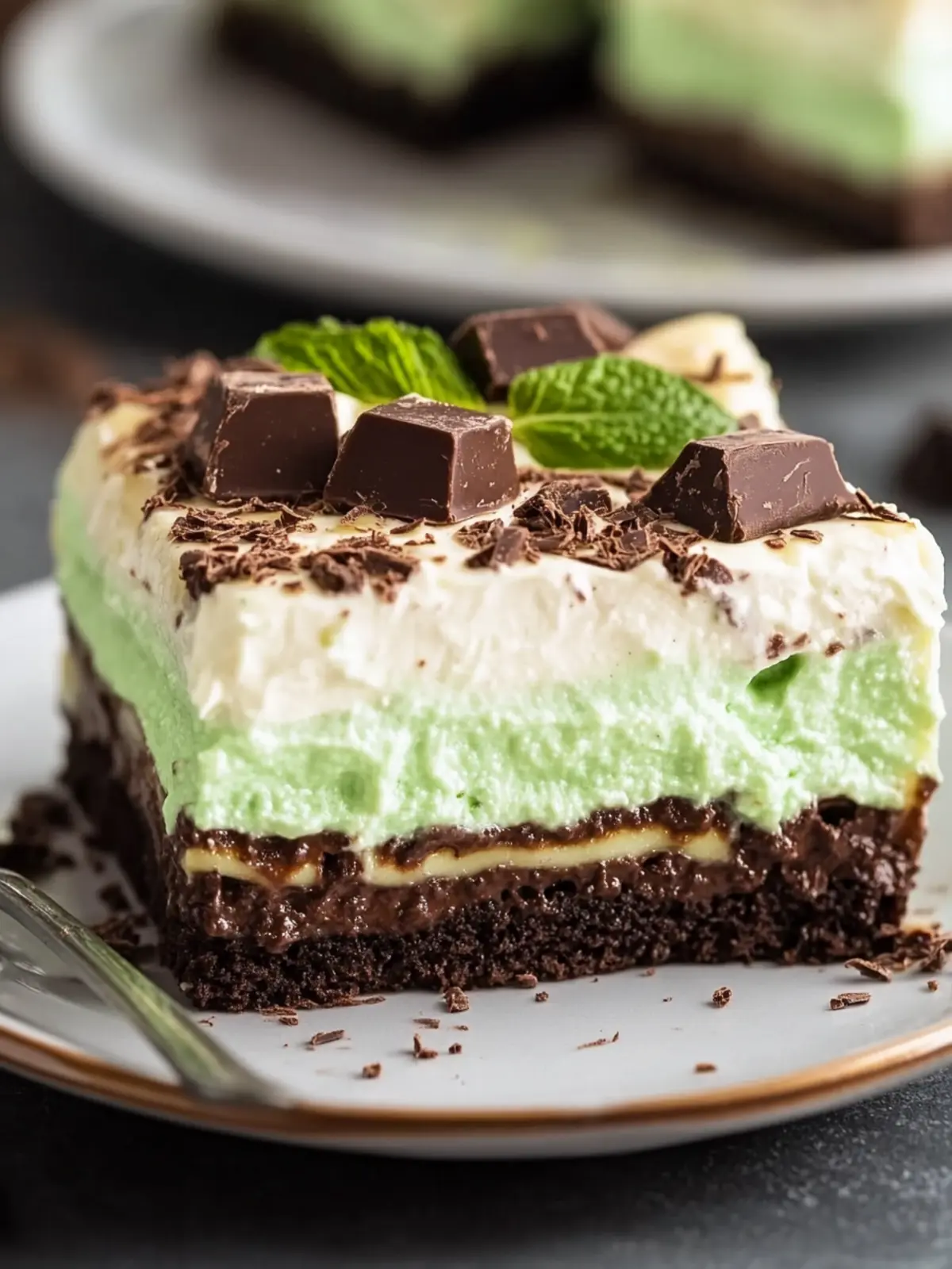 Irresistible Mint Chocolate Lasagna for No-Bake Dessert Lovers 3 Mint Chocolate Lasagna